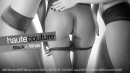 Alyssa Reece & Mango A & Margot A - Haute Couture - Black & White